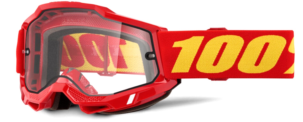 Очки 100% Accuri 2 Enduro Moto Red / Clear