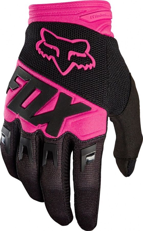Перчатки подростковые Fox Dirtpaw Race Youth Glove Black/Pink