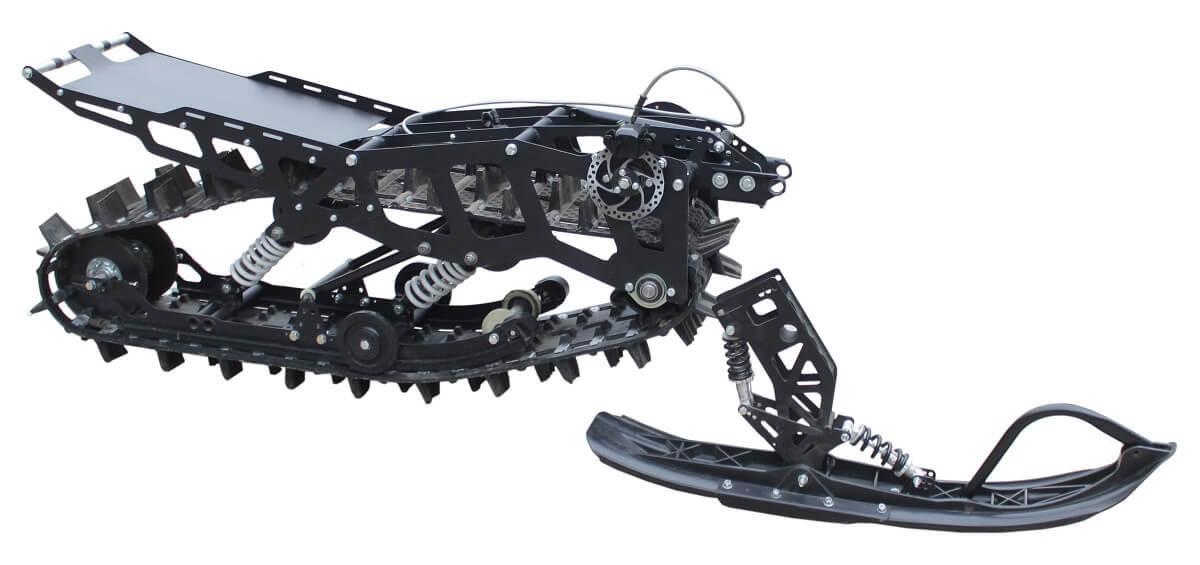 Гусеничный комплект для мотоцикла Monotrack 650_гусеница для эндуро_снегоходный комплект для мотокросса_гусянка на мото от ООО СНОУБАЙК_3